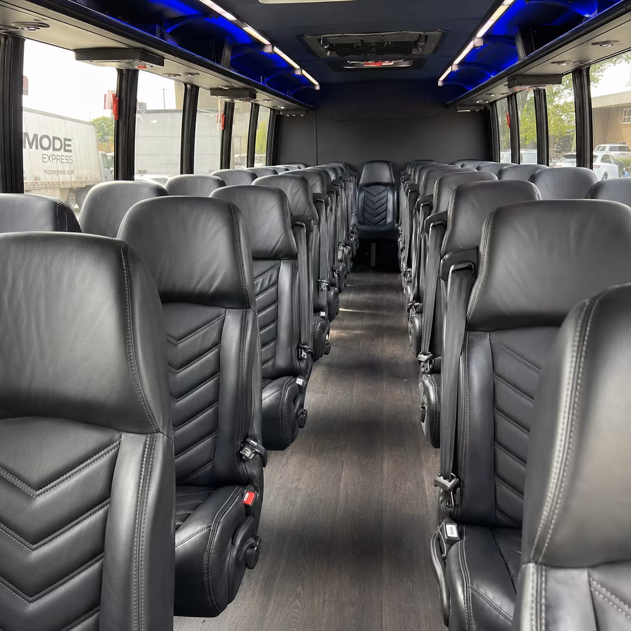 Boynton Beach Airport Shuttle & Transportation party bus exterior