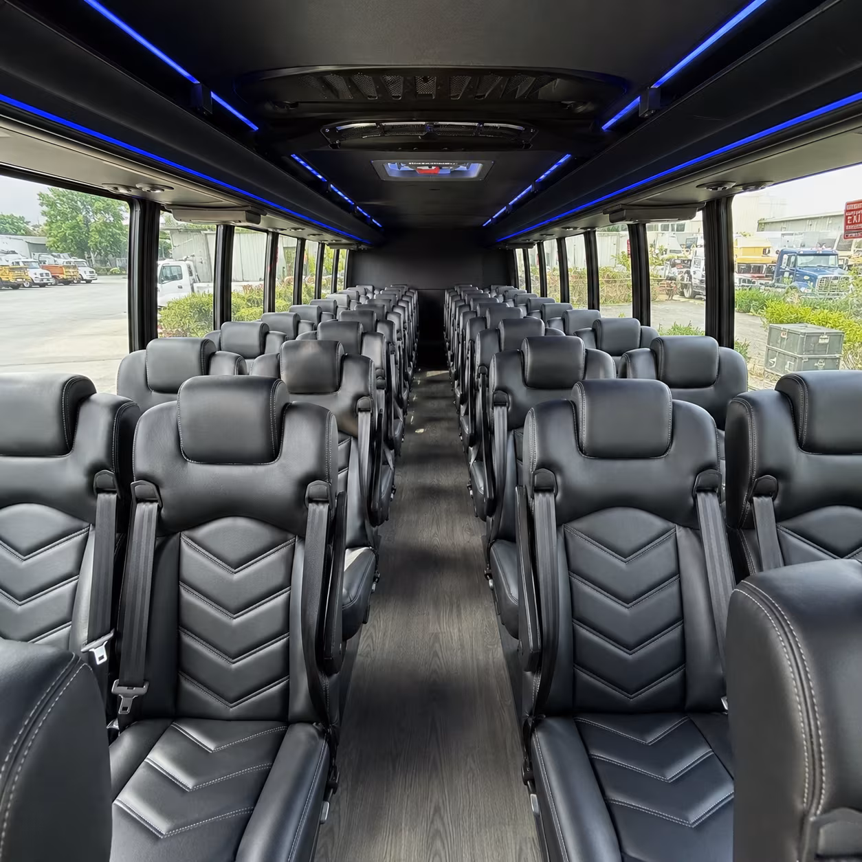 Boynton Beach Airport Shuttle & Transportation onboard seating