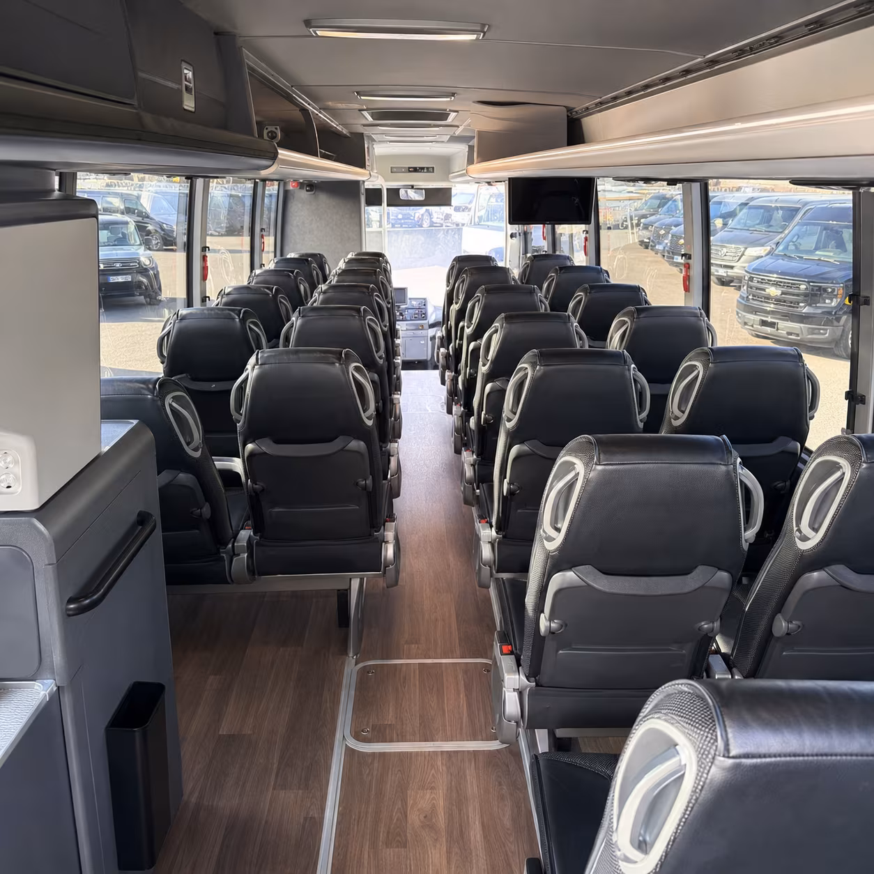 Boynton Beach Corporate Transportation party bus exterior