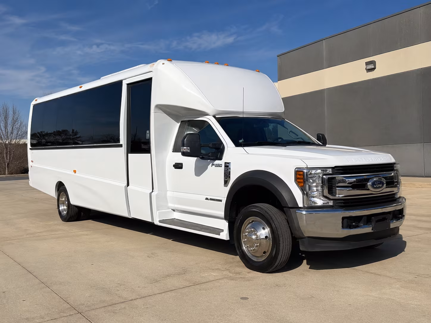 Boynton Beach Corporate Transportation party bus exterior