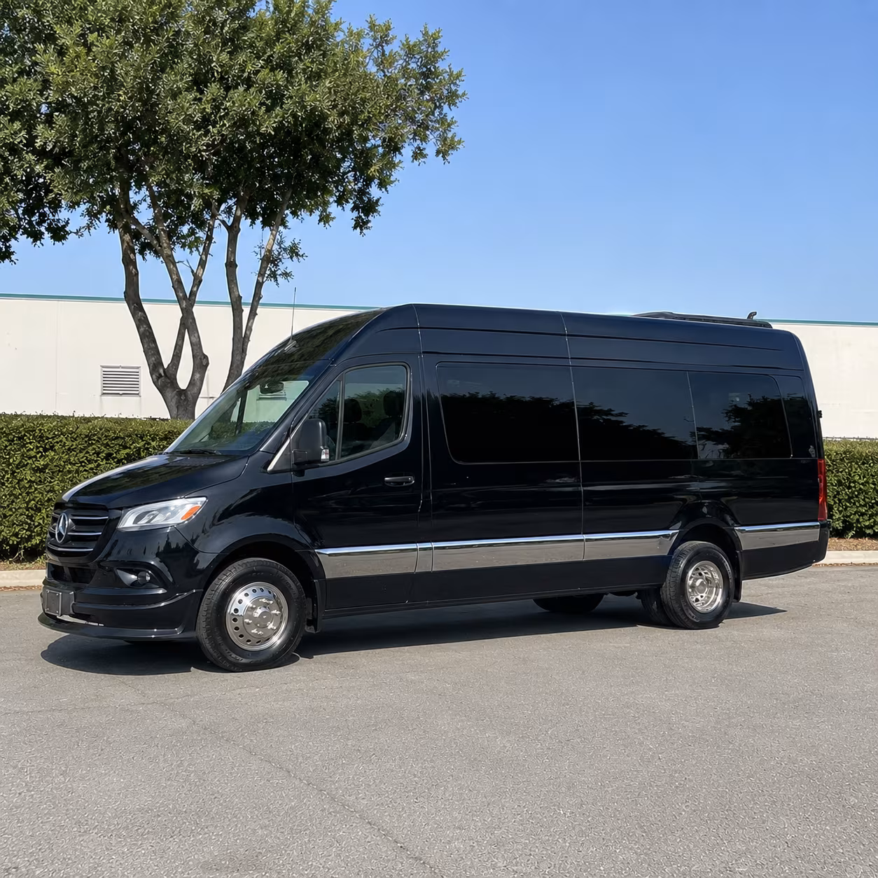 Boynton Beach Corporate Transportation party bus exterior