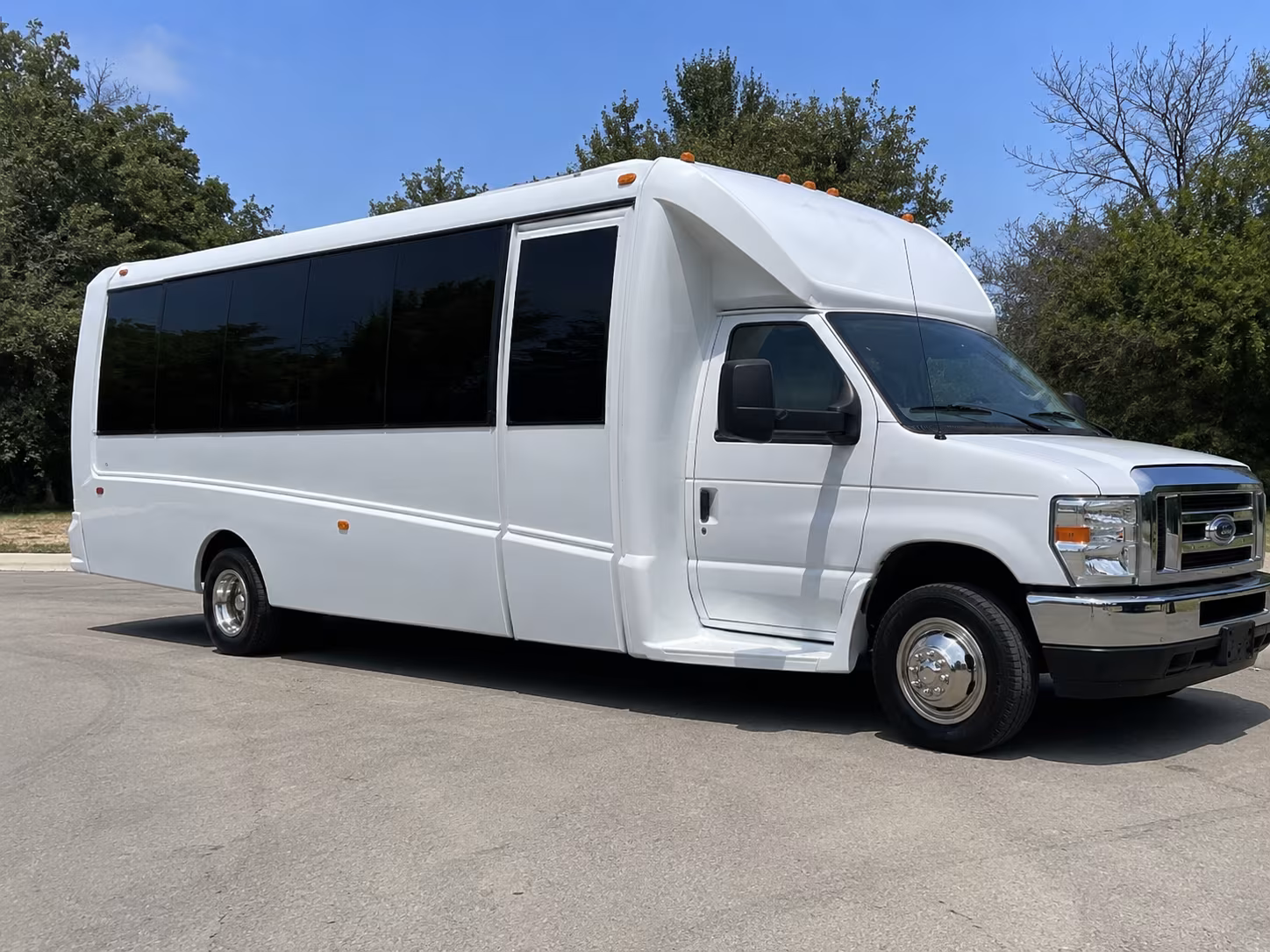 Boynton Beach Private Event Transportation party bus exterior
