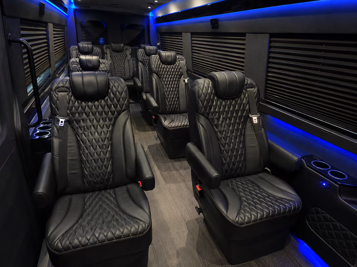 Boynton Beach School Event Transportation party bus exterior