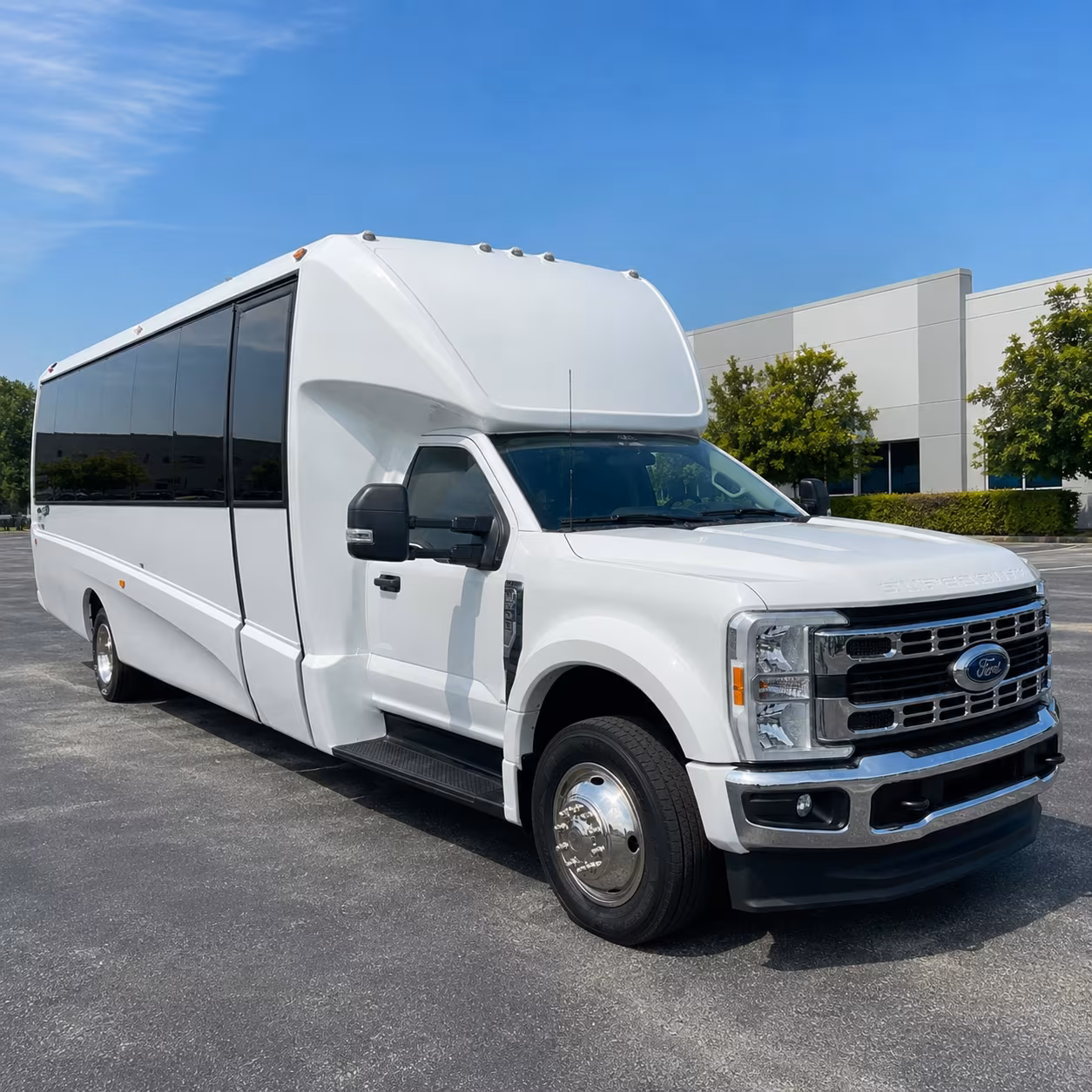 Boynton Beach School Event Transportation party bus exterior