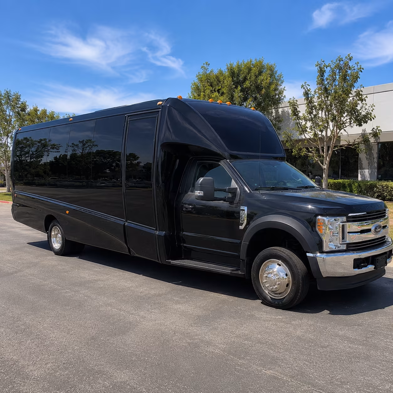 Boynton Beach Wedding Transportation party bus interior