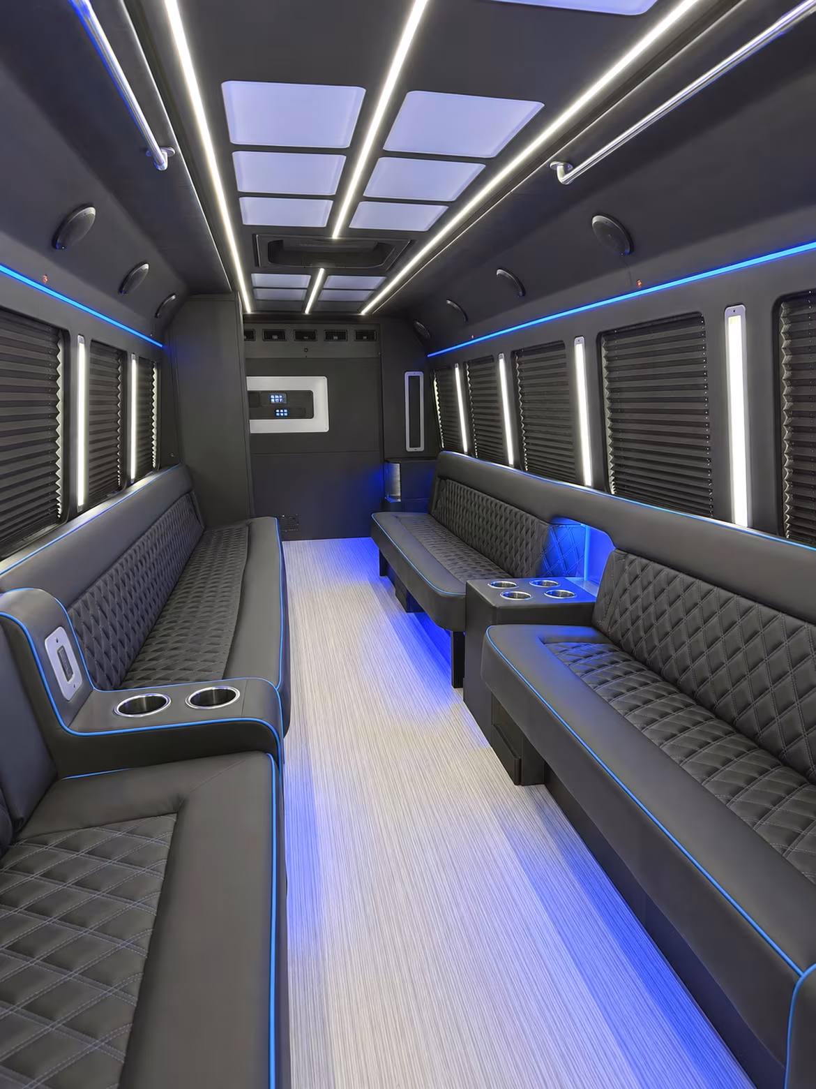 Boynton Beach Winery Tour & Pub Crawl Transportation party bus interior